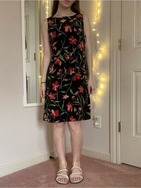 Vintage New York & Company Floral Dress